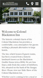 Mobile Screenshot of colblackintoninn.com